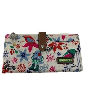 Colorful Floral Women's Clutch